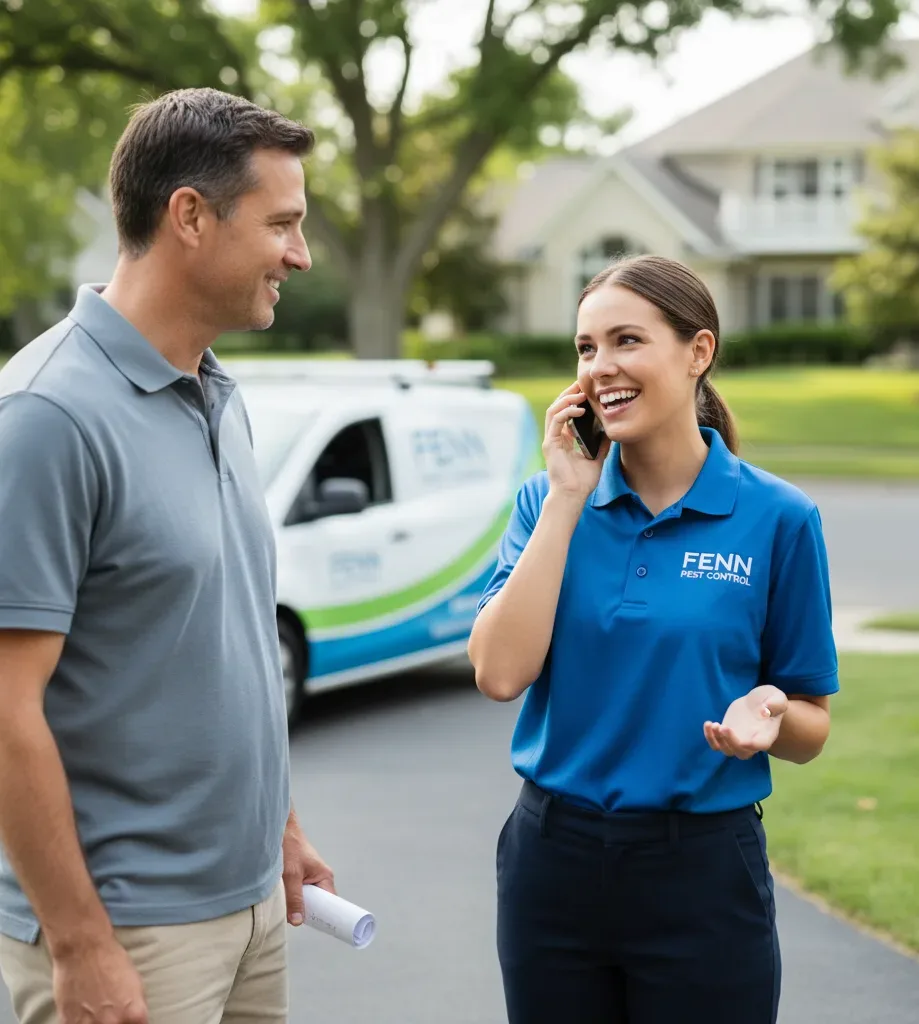 Fenn Pest Control customer support in Theodore